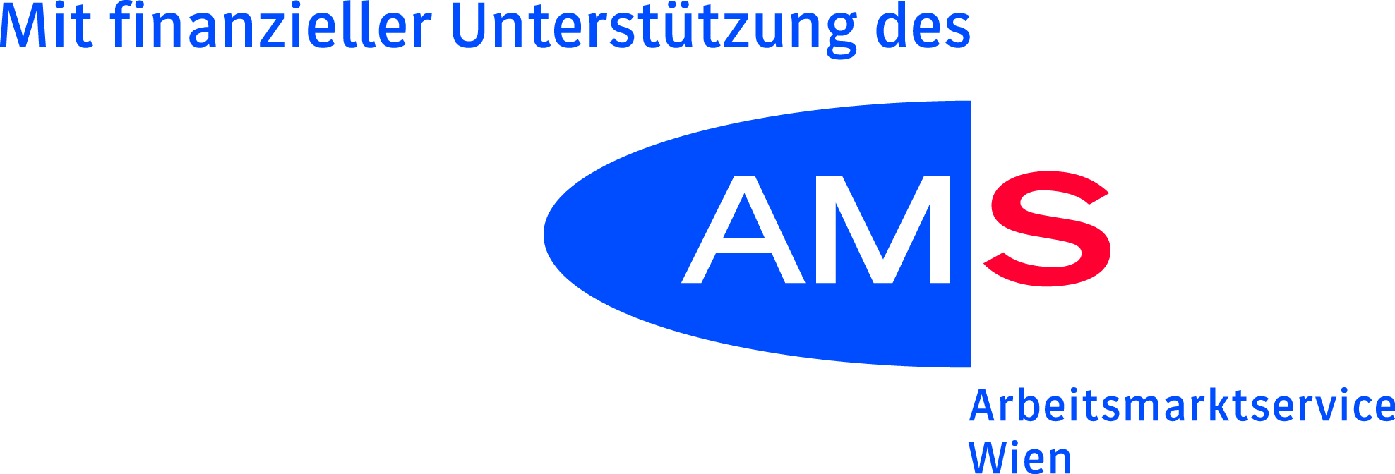 Logo Mit finanzieller Unterstützung des Arbeitsmarktservice Wien